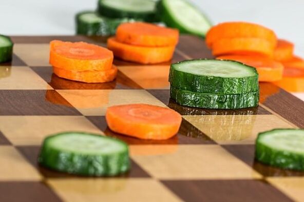 الخضروات هي منتجات منخفضة السعرات الحرارية لفقدان الوزن